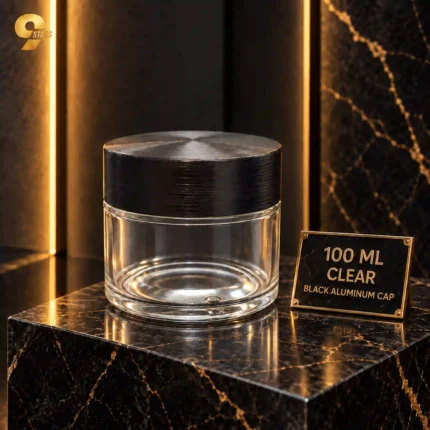 NS-J01 CLEAR 100G+ALUMINIUM CAP NS-C04