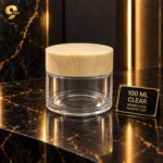 100g clear glass jar | برطمان زجاجي شفاف 100 جرام