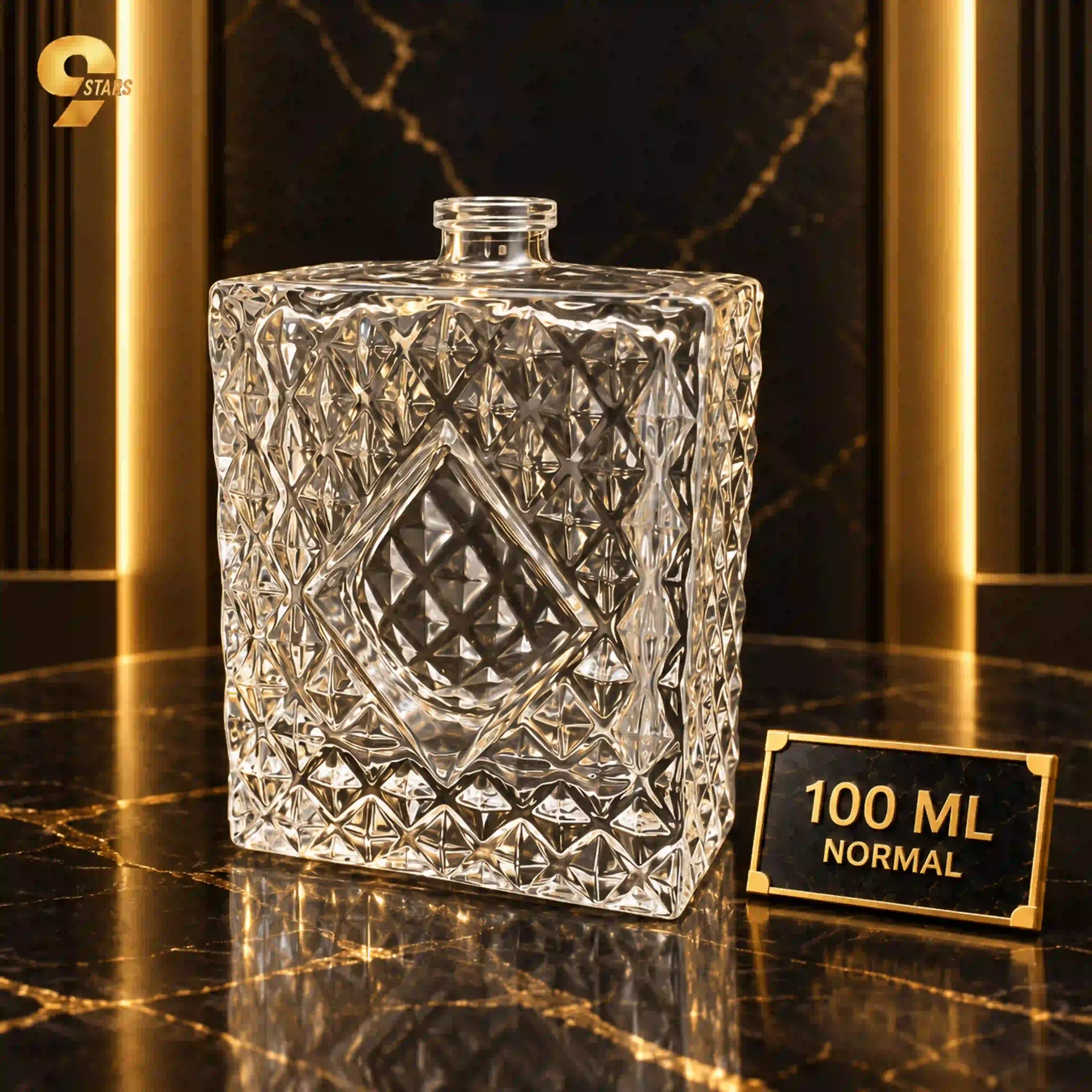 100ml empty perfume bottle | زجاجة عطر فارغة 100 مل