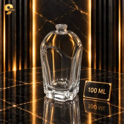 empty glass perfume bottle | زجاجة عطر فارغة