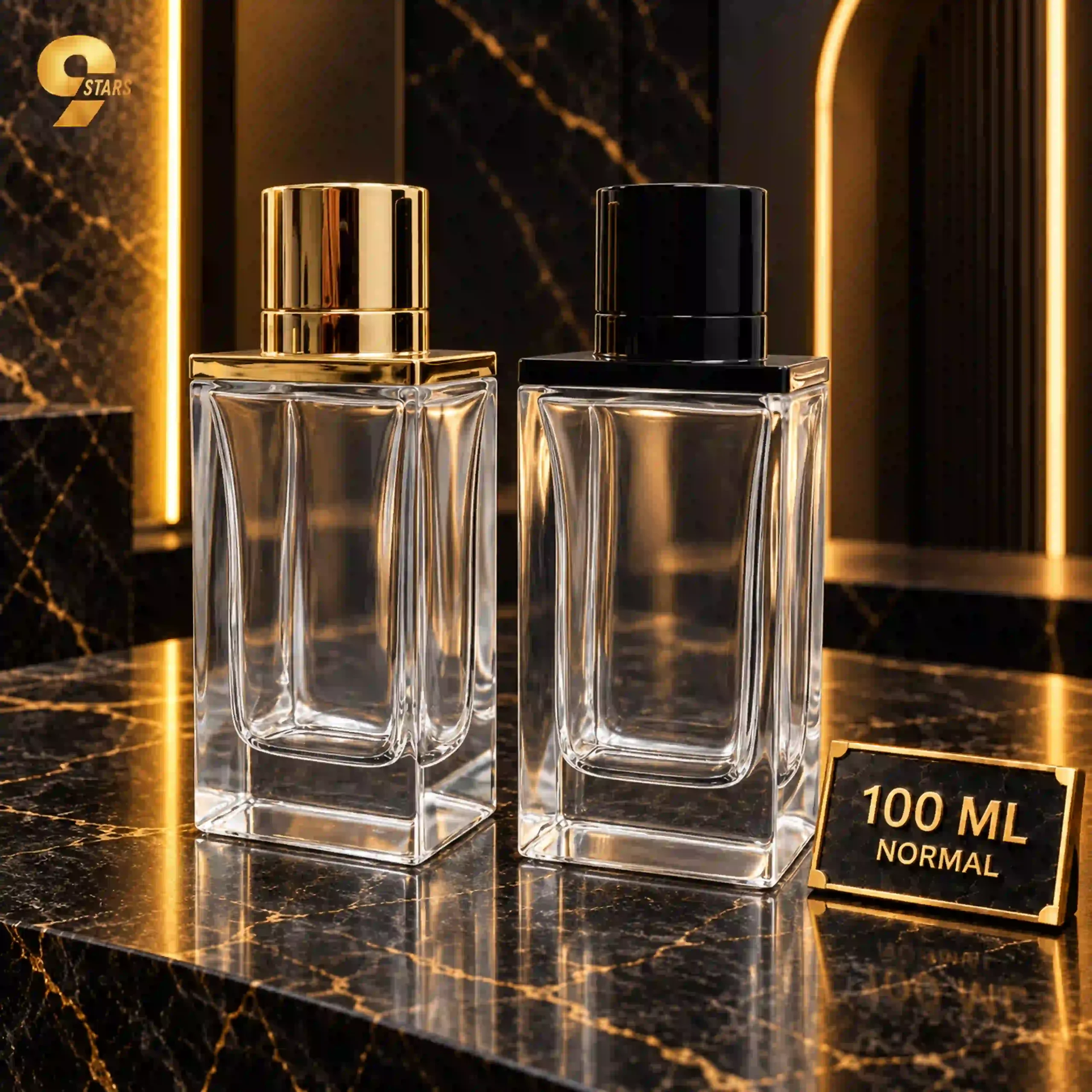 GLASS PERFUME BOTTLE