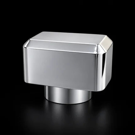 NS-D8008 PERFUME PLASTIC CAP SILVER